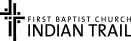 first baptist church indian trail logo
